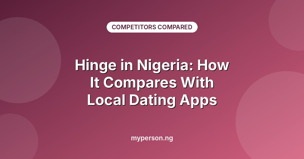Two phones side by side comparing dating app profiles